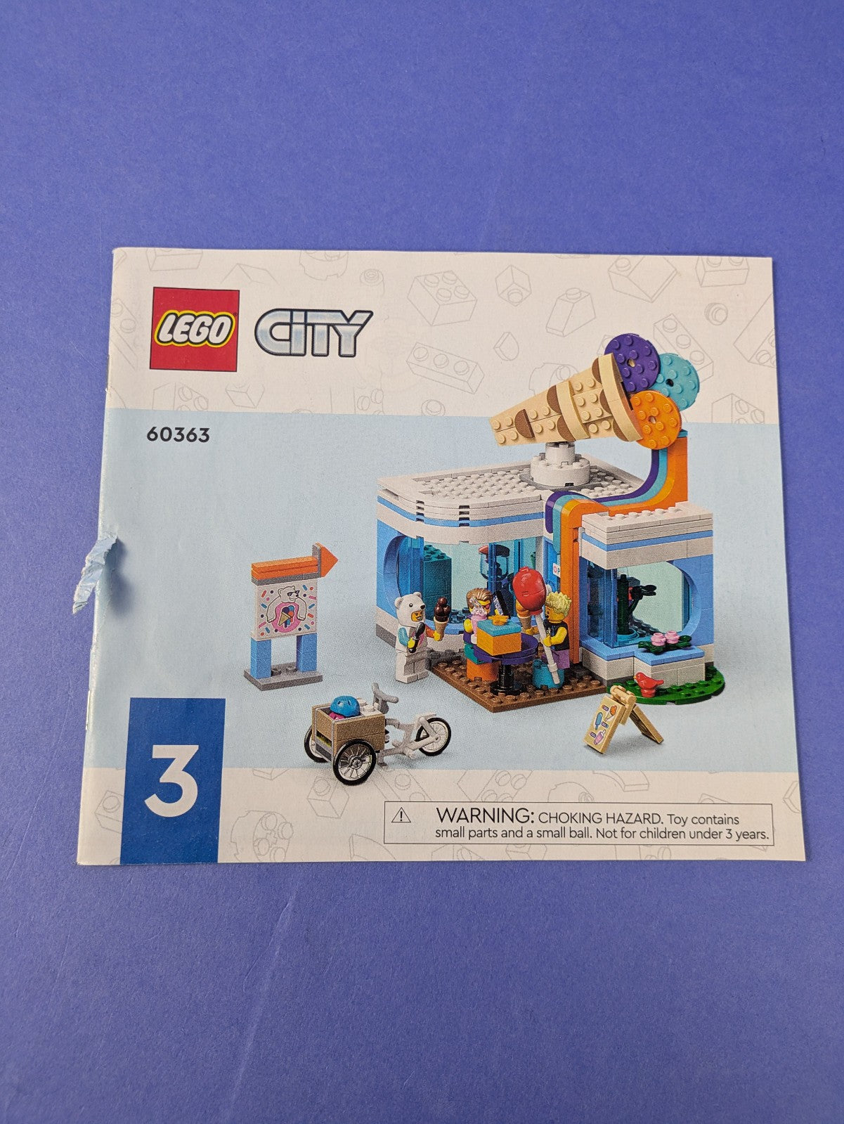LEGO Town Ice-Cream Shop 60363 Complete Set Pre-Owned
