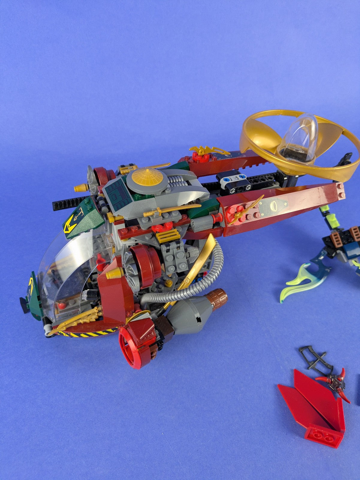 LEGO NINJAGO Ronin R.E.X. 70735 Incomplete Set Pre-Owned