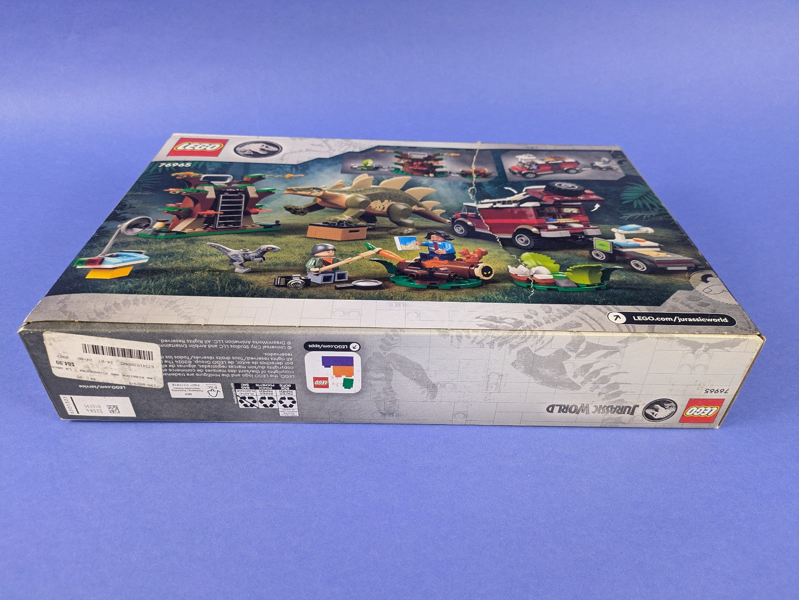 Lego Jurassic World: Dinosaur Missions: Stegosaurus Discovery 76965 BRAND NEW