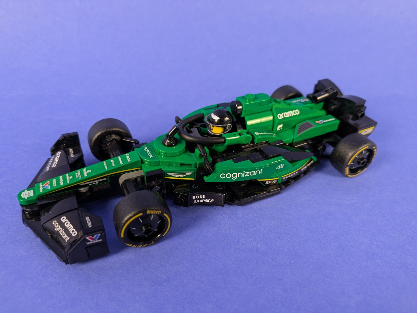 Lego SPEED CHAMPIONS: Aston Martin Vantage Safety Car & AMR23 76925 Incomplete