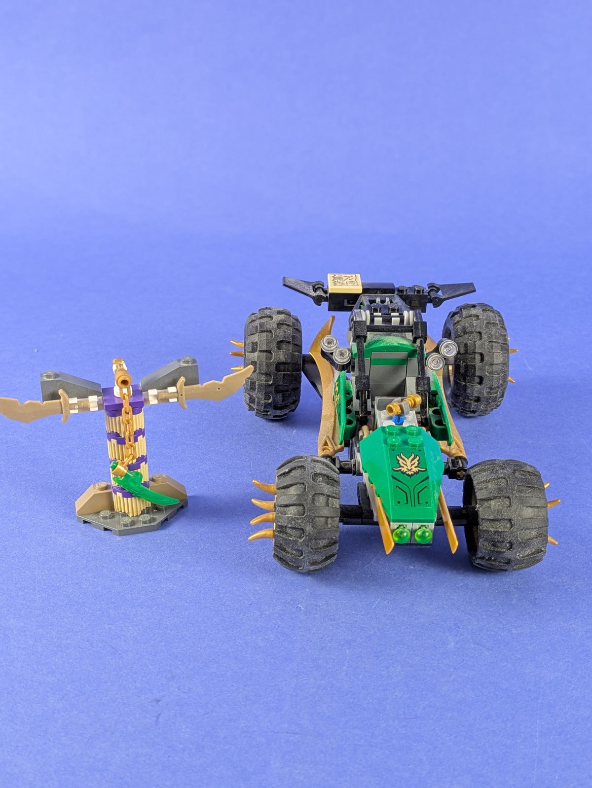 LEGO NINJAGO Jungle Raider 70755 Incomplete Set Pre-Owned