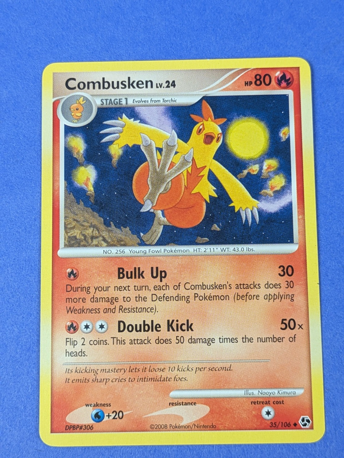 Combusken - 35/106 - Uncommon Great Encounters - Pokemon Card - LP