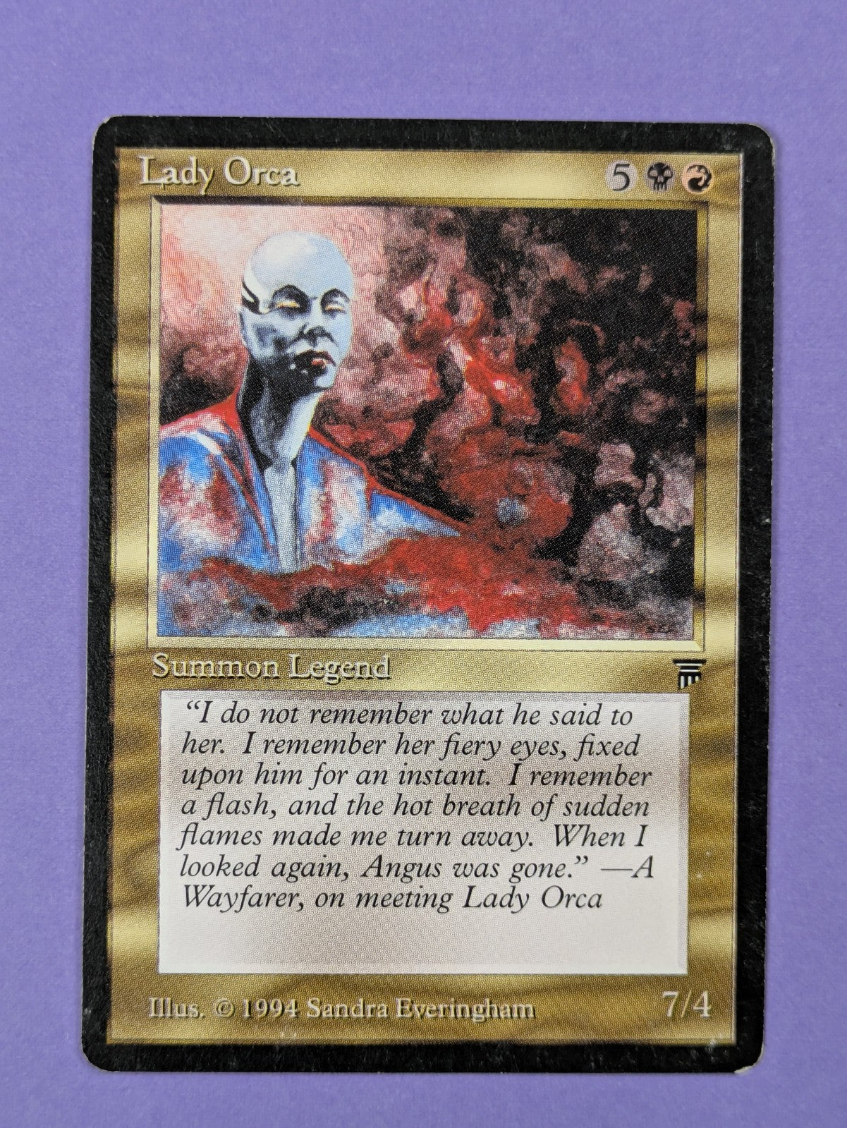 MTG Magic The Gathering: Legends: Lady Orca Uncommon - MP