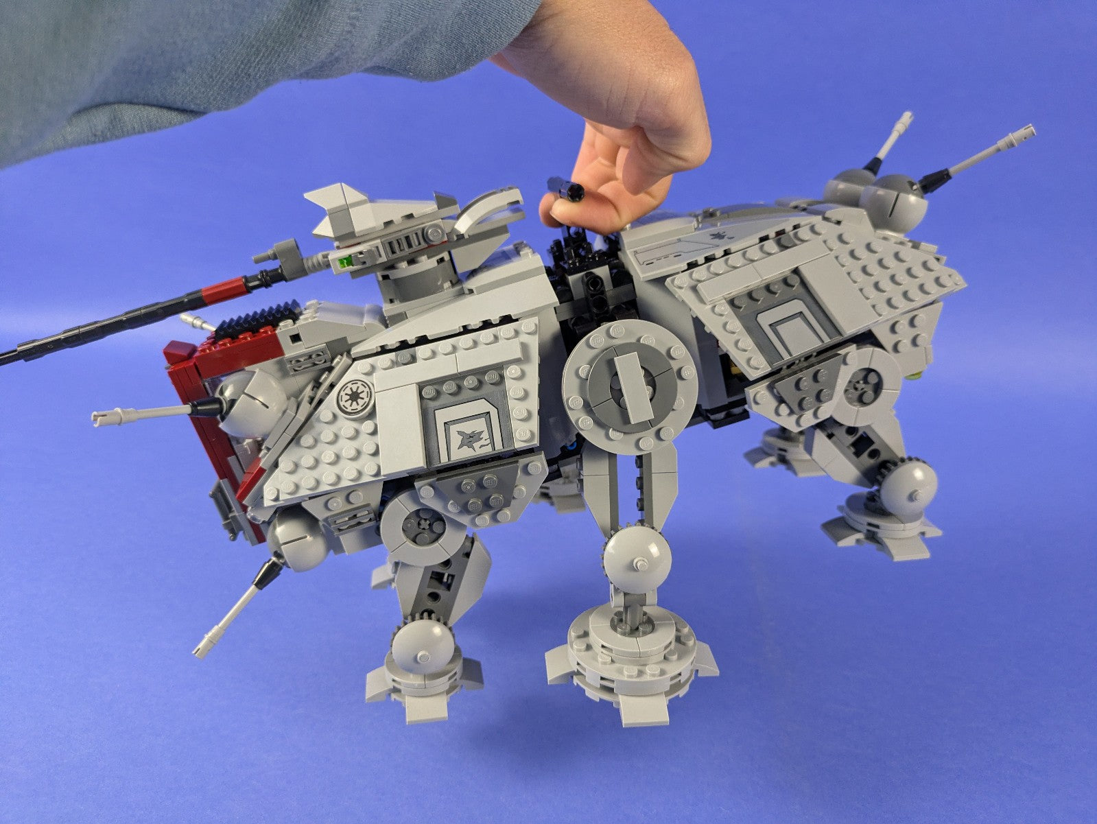 Lego Star Wars: Episode 3: AT-TE Walker Set 75337 Incomplete Set