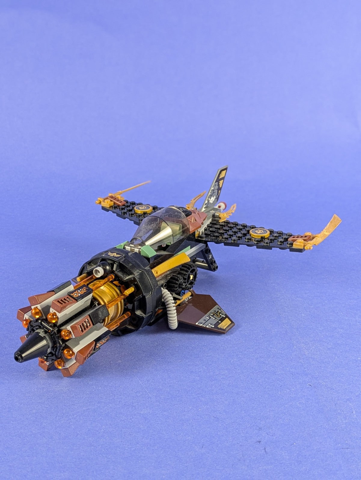 LEGO NINJAGO Boulder Blaster 70747 Complete Set Pre-Owned
