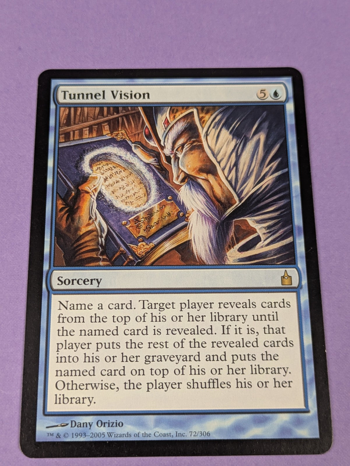 MTG Magic: Ravnica: City of Guilds: Tunnel Vision #72/306 Rare - LP