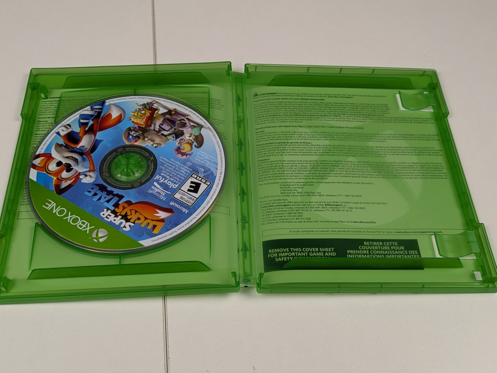 Super Lucky’s Tale (Xbox One, 2017) CIB