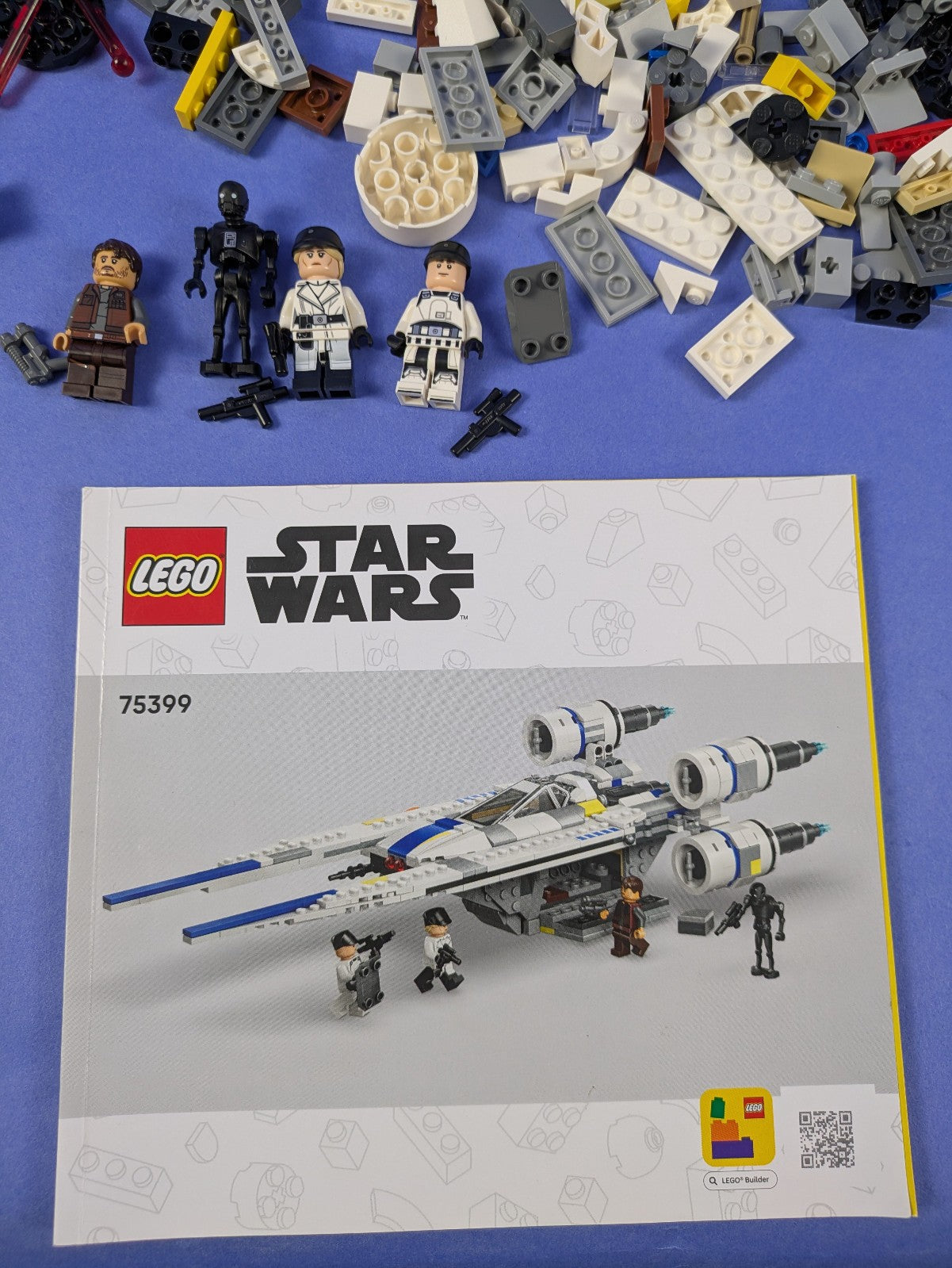 LEGO Star Wars Rebel U-Wing Starfighter 75399 Complete Set Pre-Owned