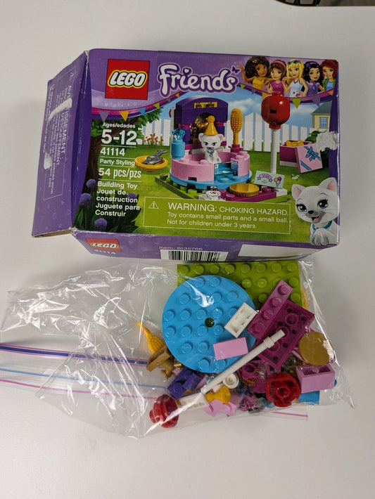 Lego Friends: Party Styling Set 41114 - No Instructions