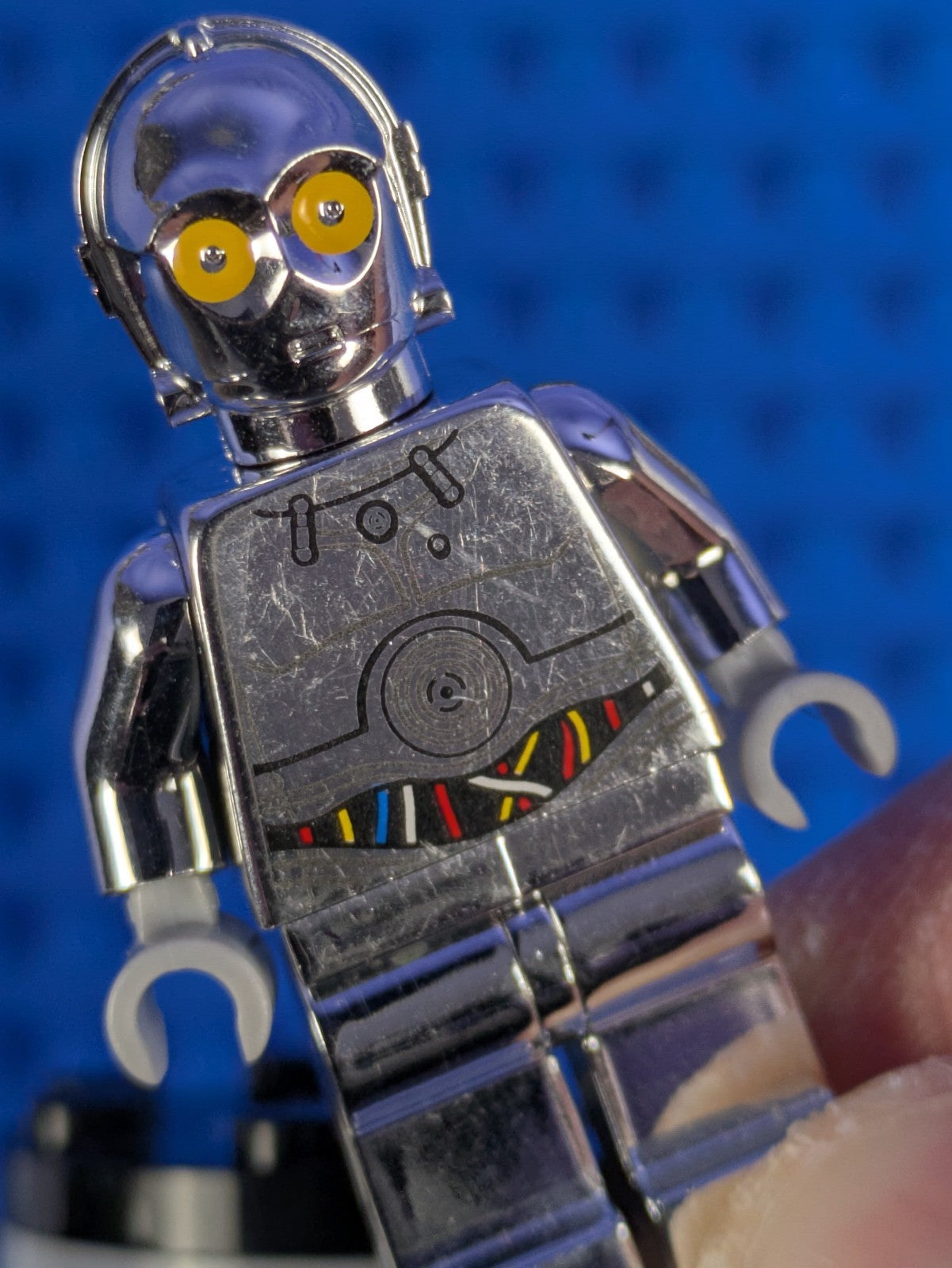Lego Star Wars: TC-14 Protocol Droid - Chrome Silver sw0385 Set 5000063