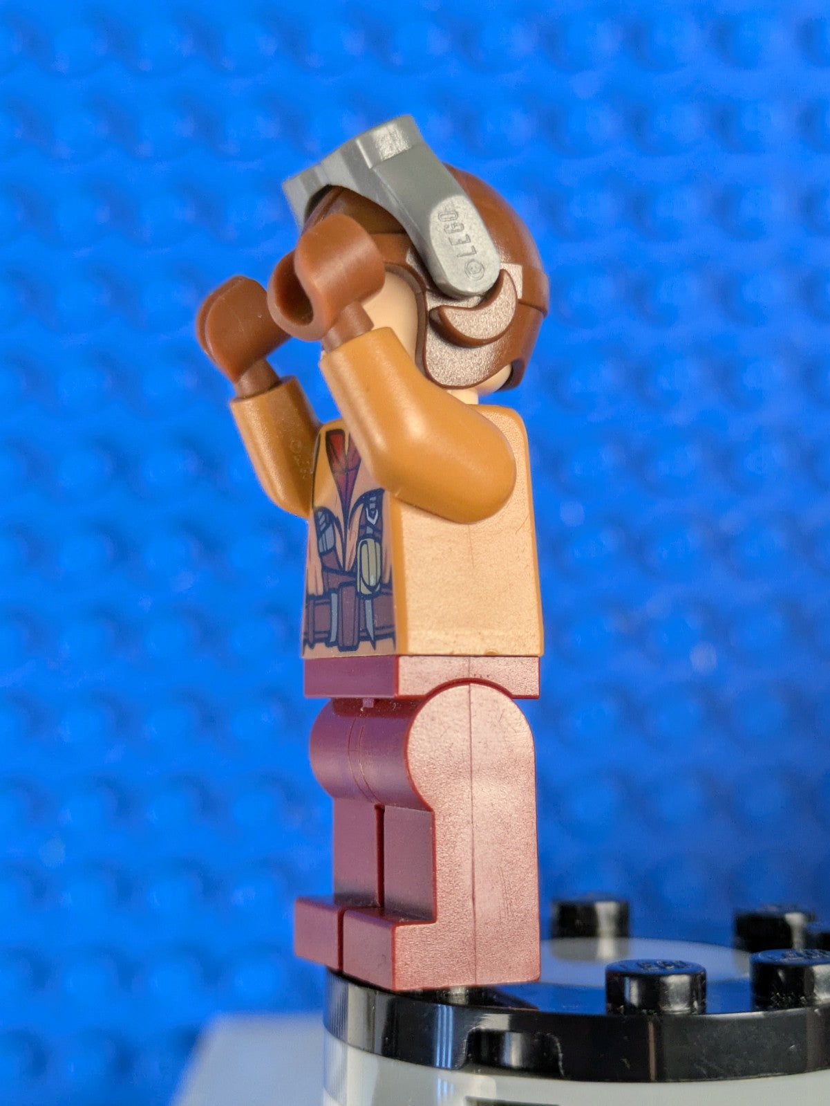 Lego Star Wars: Naboo Fighter Pilot - Medium Nougat Jacket sw0641 Set 75092