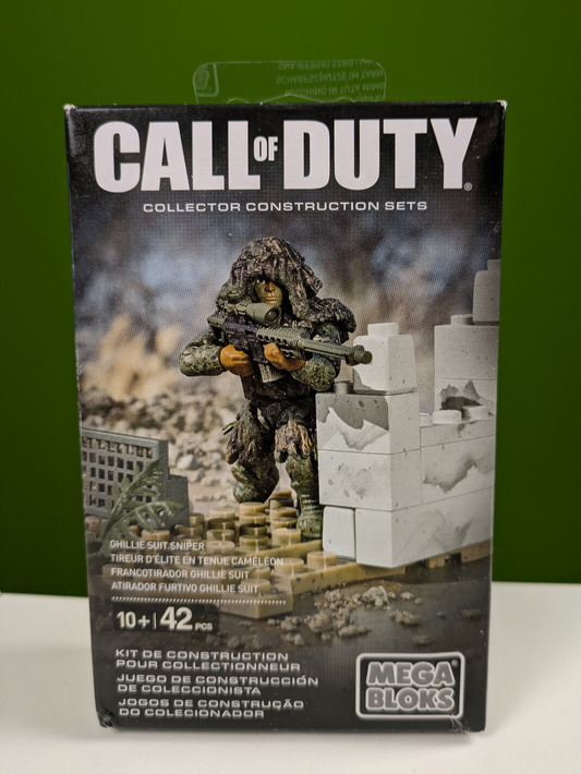 Mega Construx Call Of Duty Ghillie Suit Sniper CNF09 - 42pcs Brand New