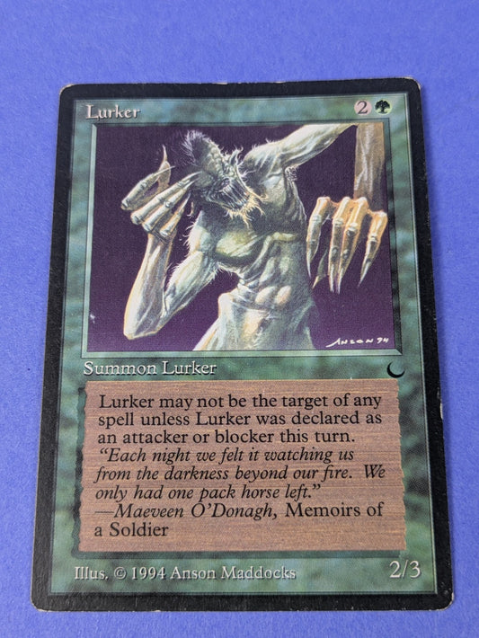 MTG Magic the Gathering: The Dark: Lurker #80 Rare - MP