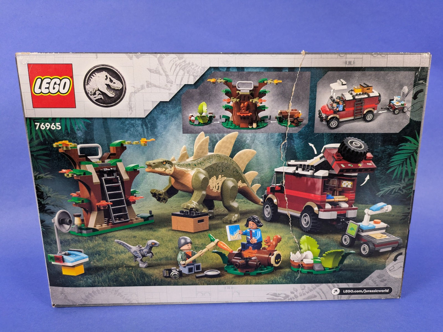 Lego Jurassic World: Dinosaur Missions: Stegosaurus Discovery 76965 BRAND NEW