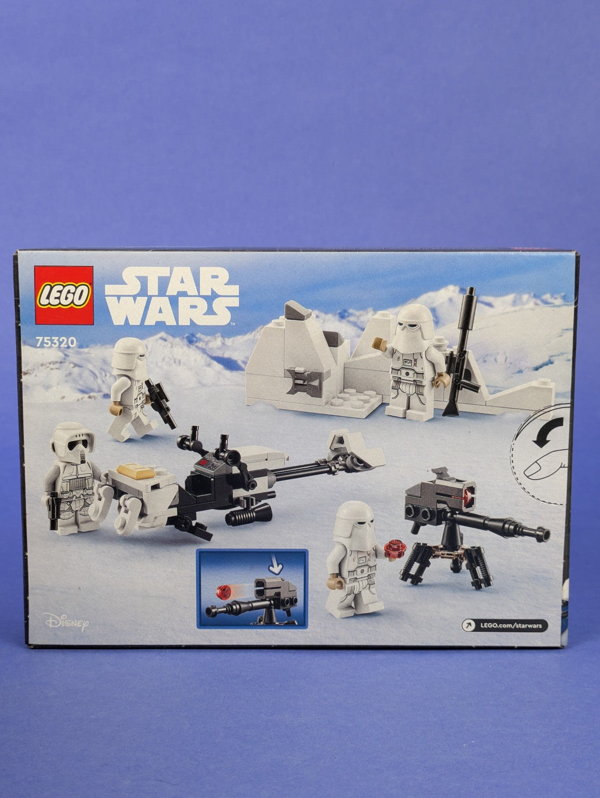LEGO Star Wars Snowtrooper Battle Pack 75320  New Old Stock (NOS) Factory Sealed