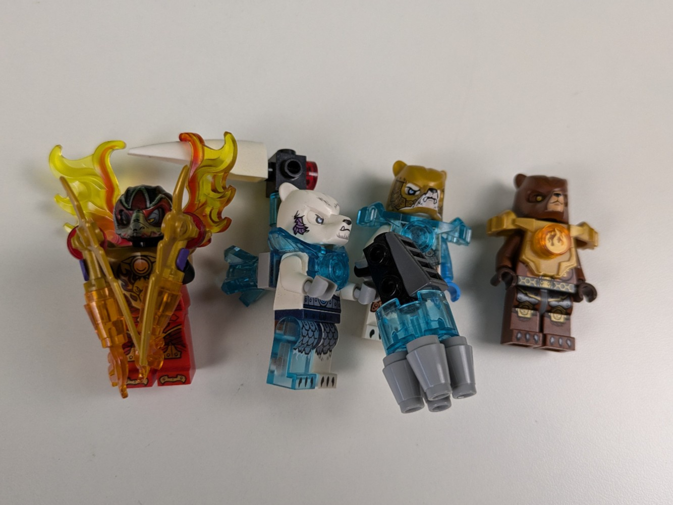 Lego LEGENDS OF CHIMA: Shadow Blazer & Claw Driller Double Set 70222 & 70223