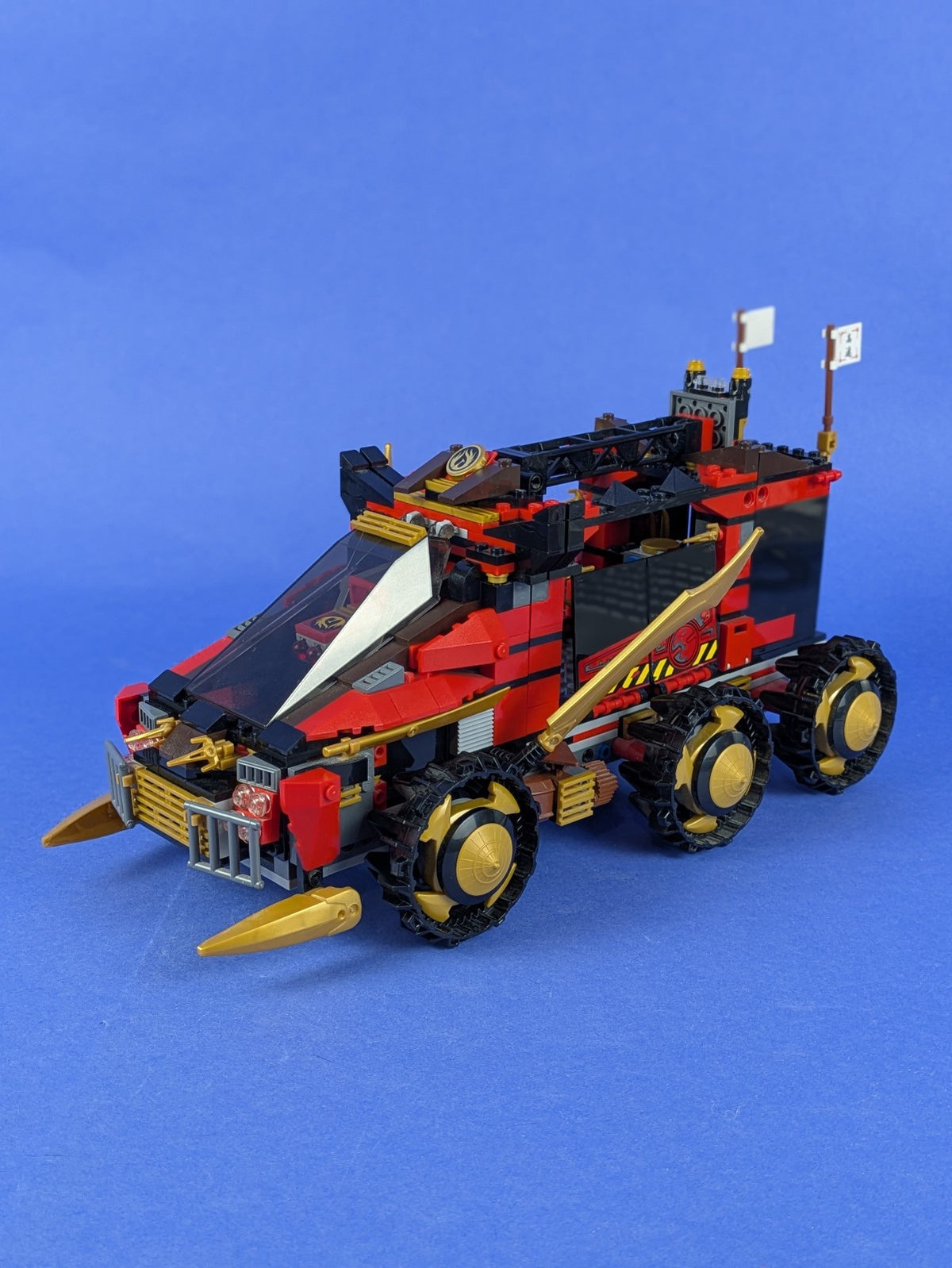 LEGO NINJAGO Ninja DB X 70750 Incomplete Set Pre-Owned
