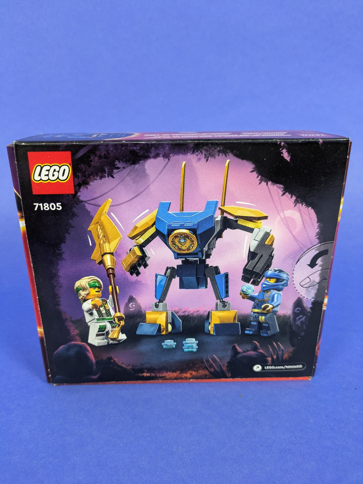 Lego NINJAGO: Jay's Mech Battle Pack Set 71805 Complete Set