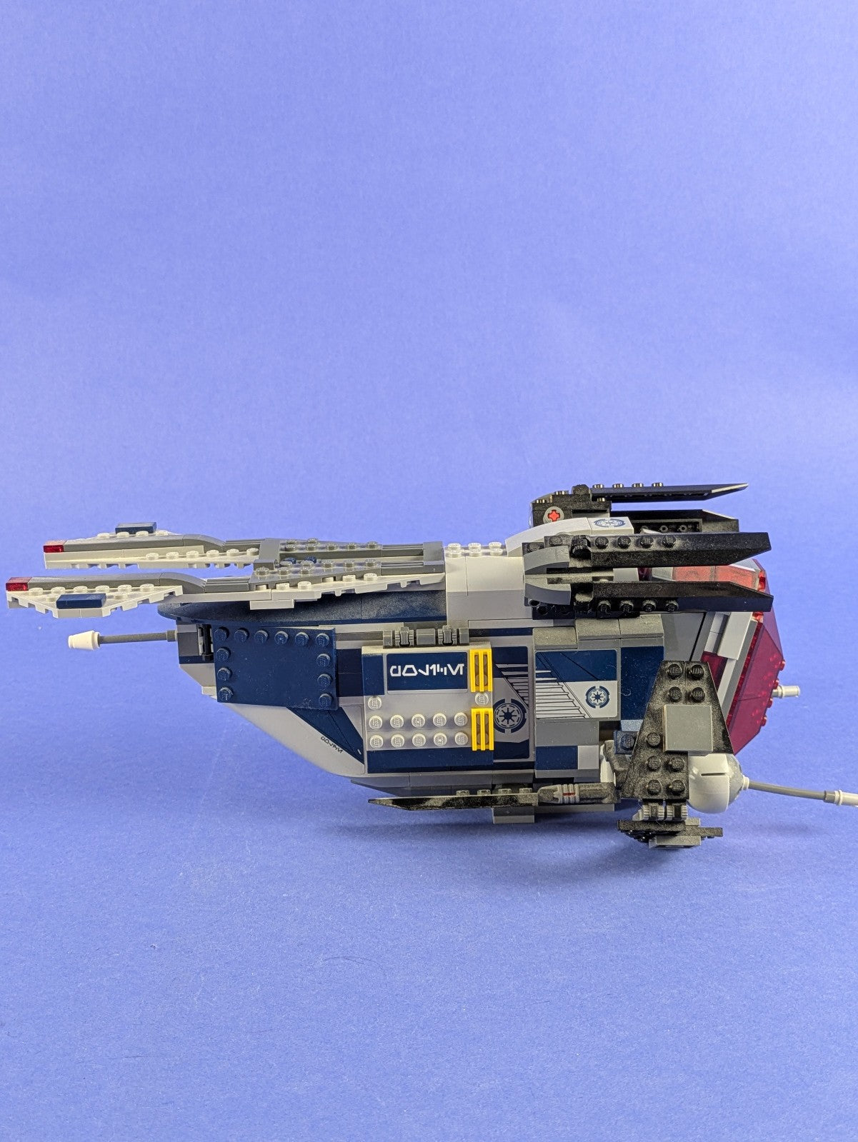LEGO Star Wars Coruscant Police Gunship 75046 Incomplete Set Pre-Owned