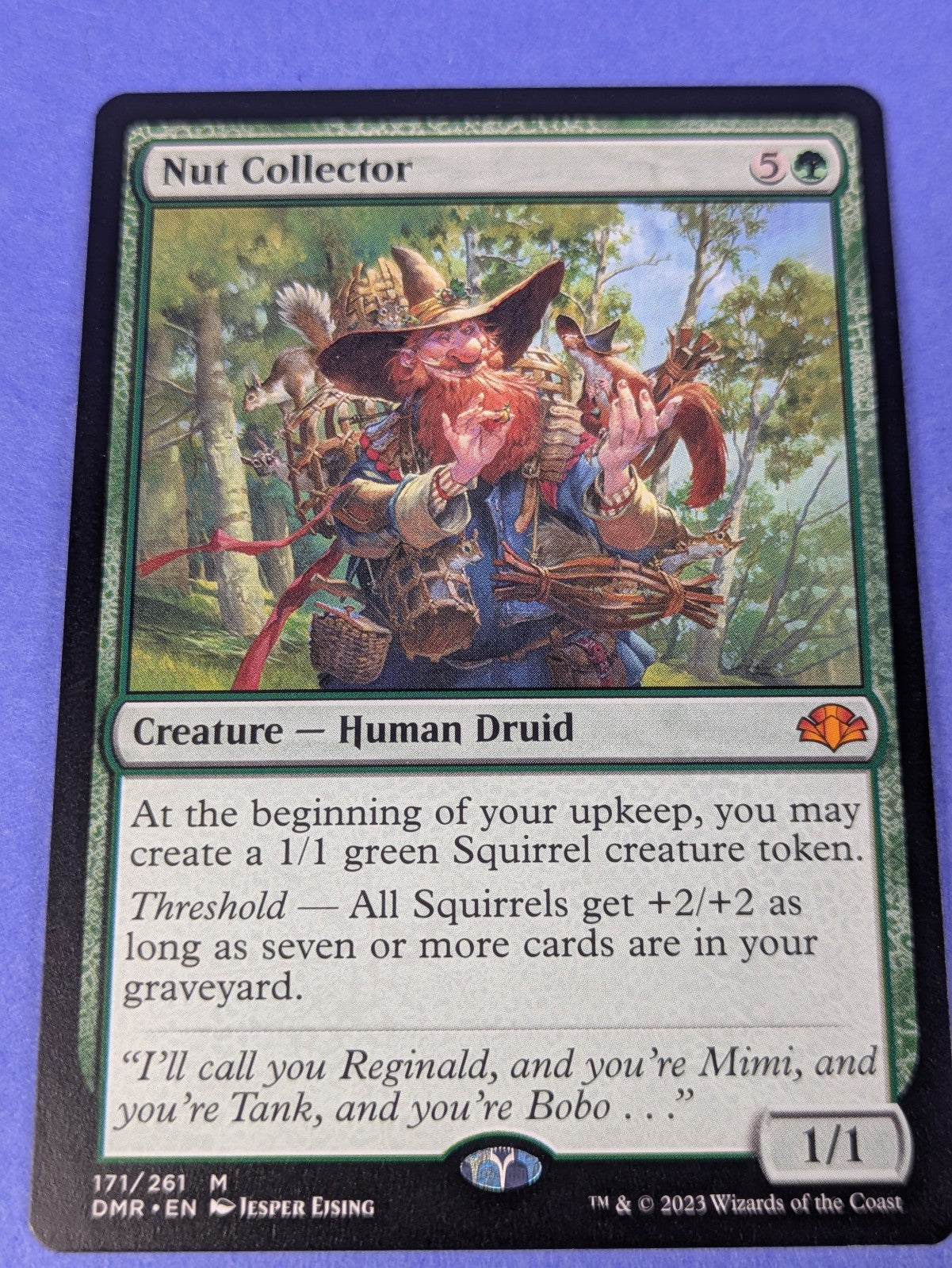 MTG Magic: Dominaria Remastered: Nut Collector #171/261 Mythic - NM