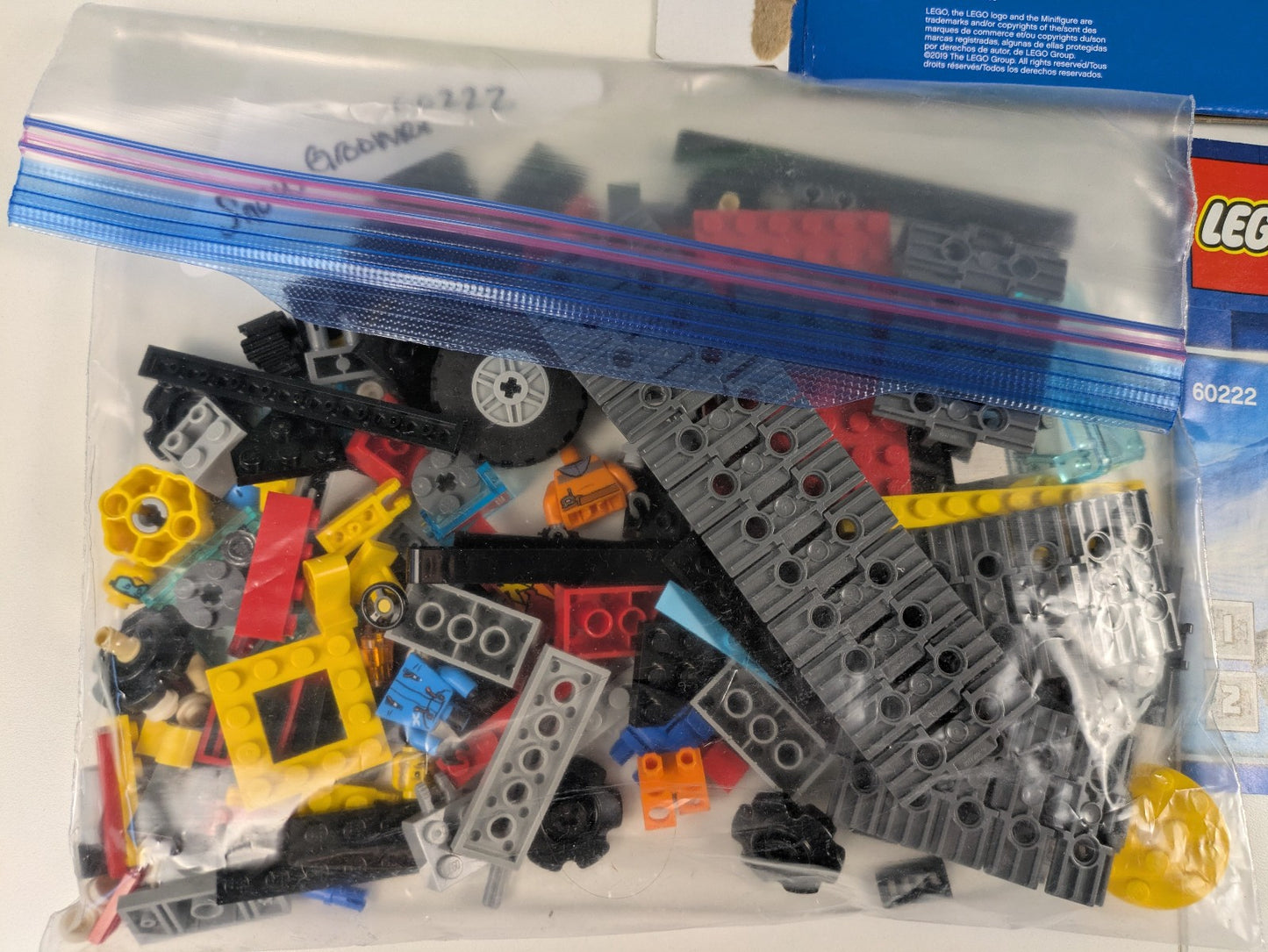 Lego Town: City: Recreation: Snow Groomer Set 60222 - Complete Set