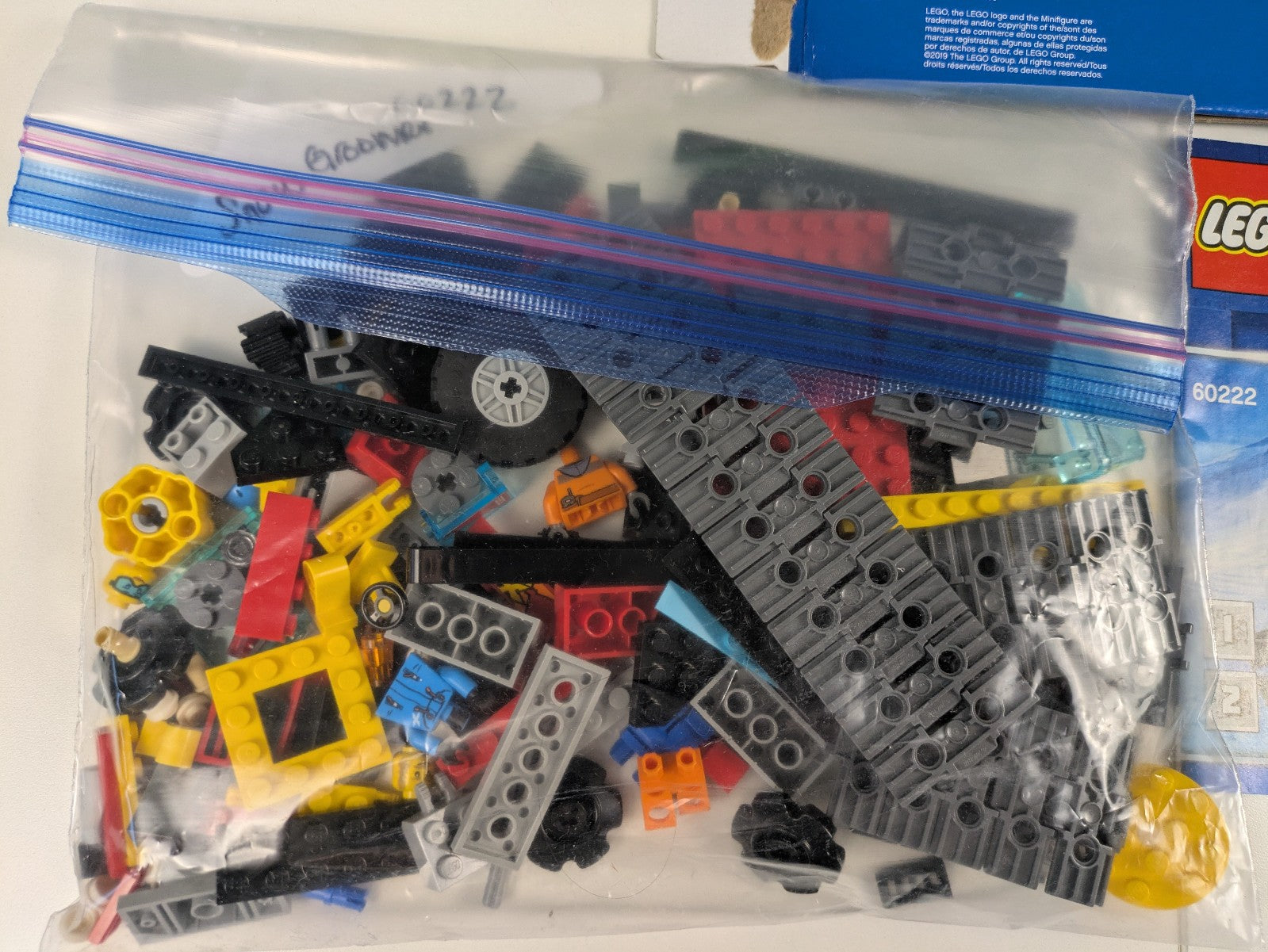 Lego Town: City: Recreation: Snow Groomer Set 60222 - Complete Set