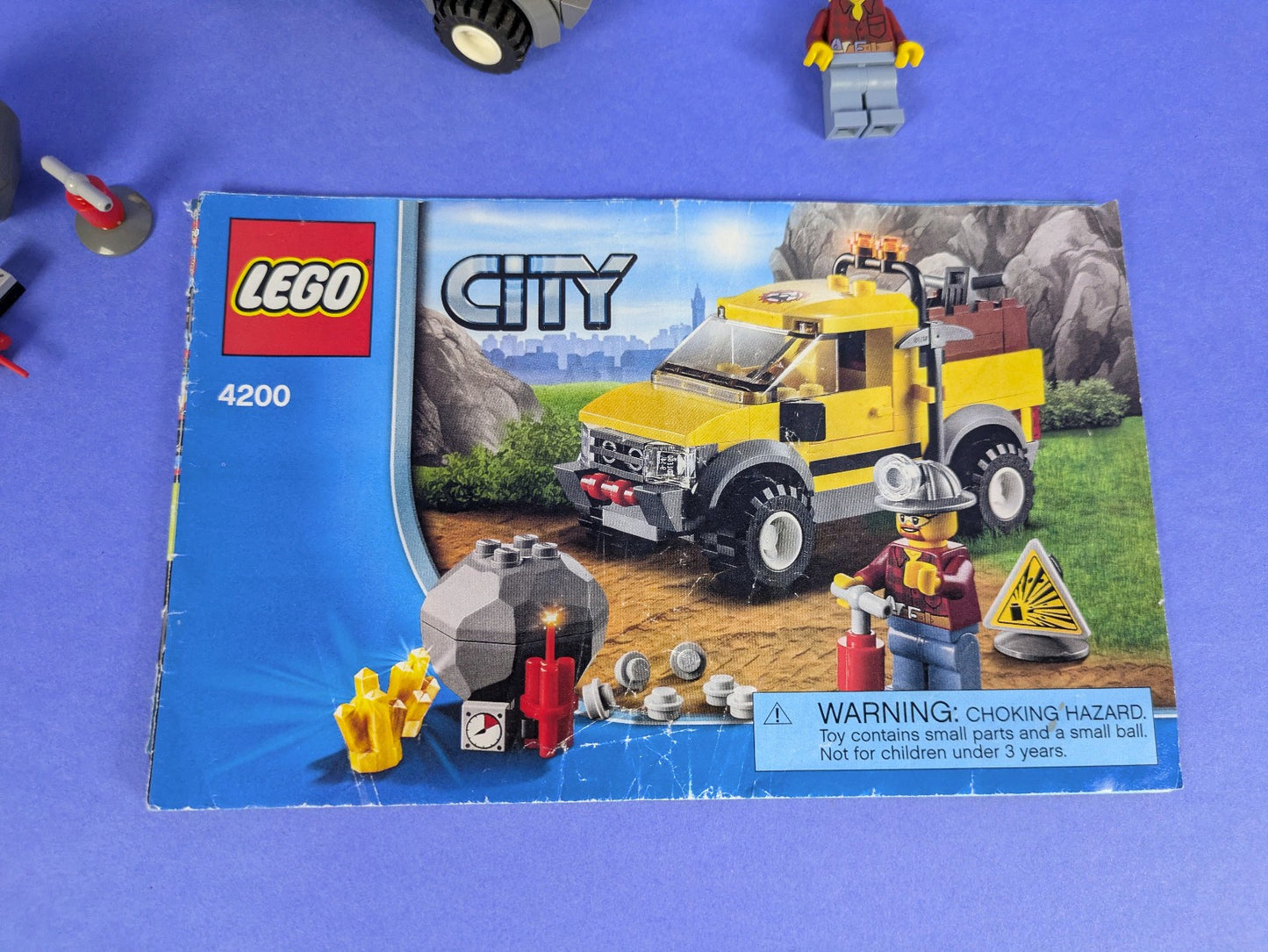Lego Town: City: Construction: Mining 4 x 4 4200 w/ Instructions