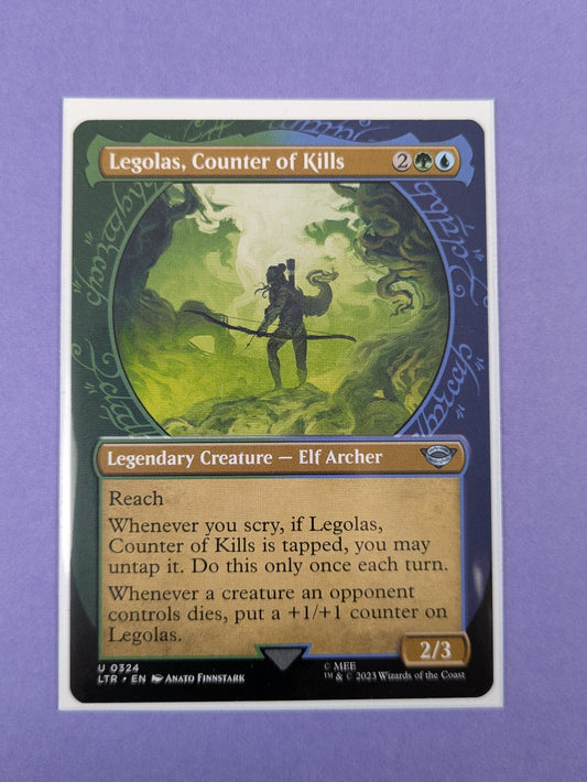 MTG: The Lord of the Rings: Legolas, Counter of Kills #0324 Uncommon - NM