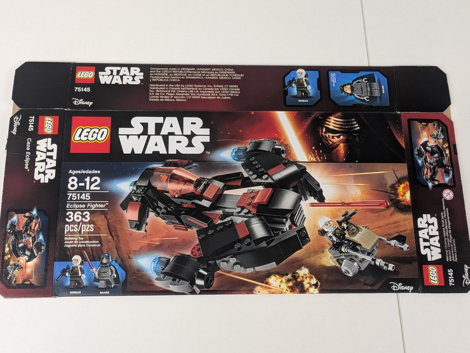 Lego Star Wars: The Freemaker Adventures: Eclipse Fighter Set 75145 - Incomplete
