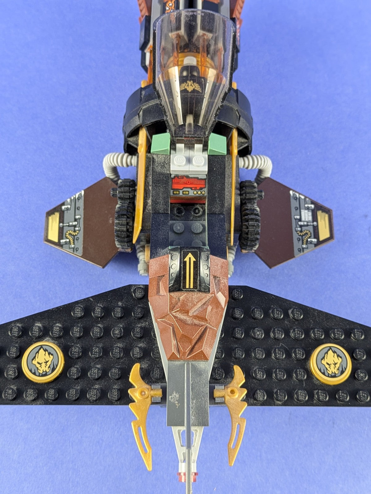 LEGO NINJAGO Boulder Blaster 70747 Complete Set Pre-Owned