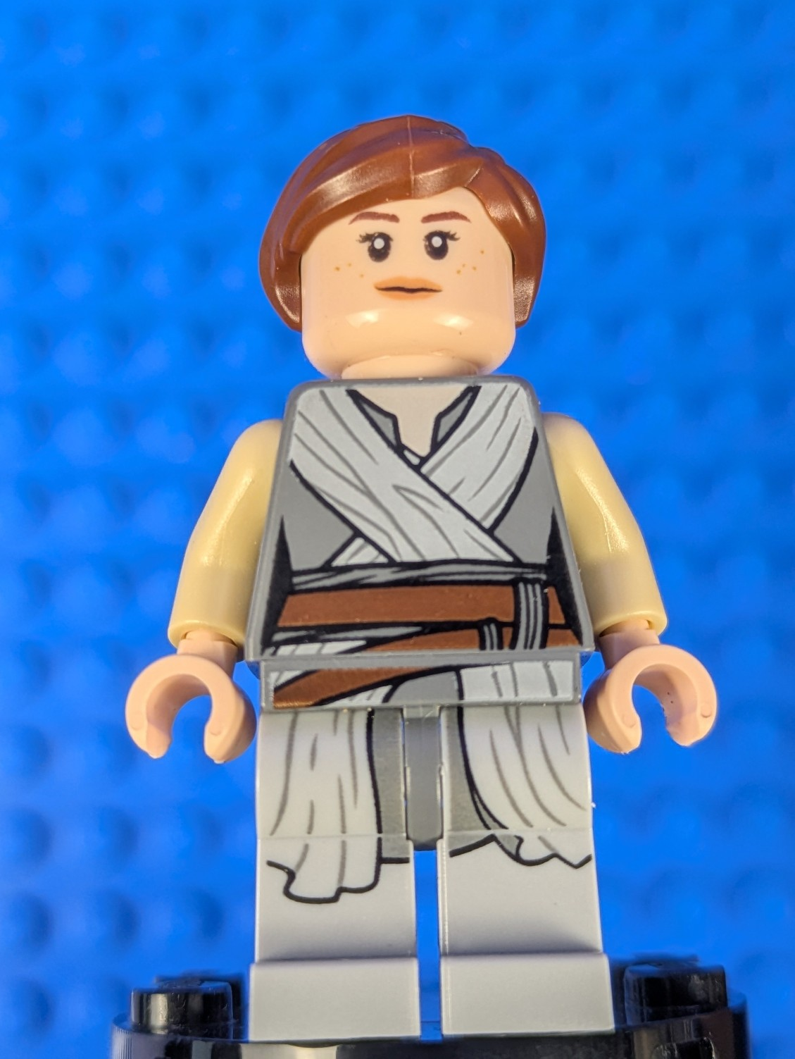 Lego Star Wars: Rey - Light Bluish Gray Tied Robe sw0866 Sets 75189, 75216