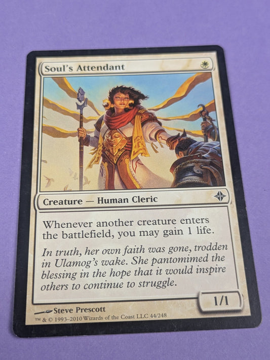 MTG Magic: Rise of the Eldrazi: Soul's Attendant #44/248 Common - NM