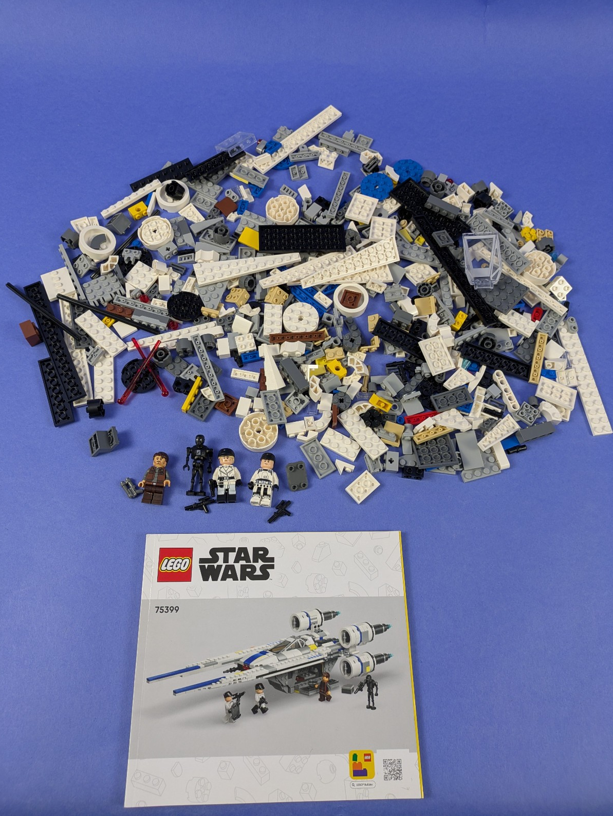 LEGO Star Wars Rebel U-Wing Starfighter 75399 Complete Set Pre-Owned