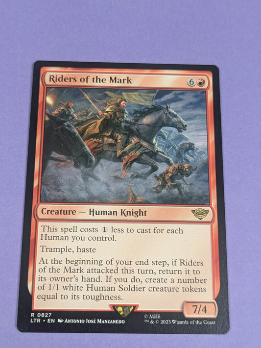 MTG Magic: The Lord of the Rings: Riders of the Mark #0827 Rare - NM