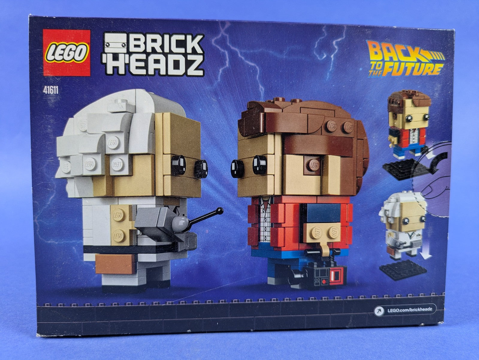 Lego BrickHeadz: Back to the Future: Marty McFly & Doc Brown Set 41611 BRAND NEW