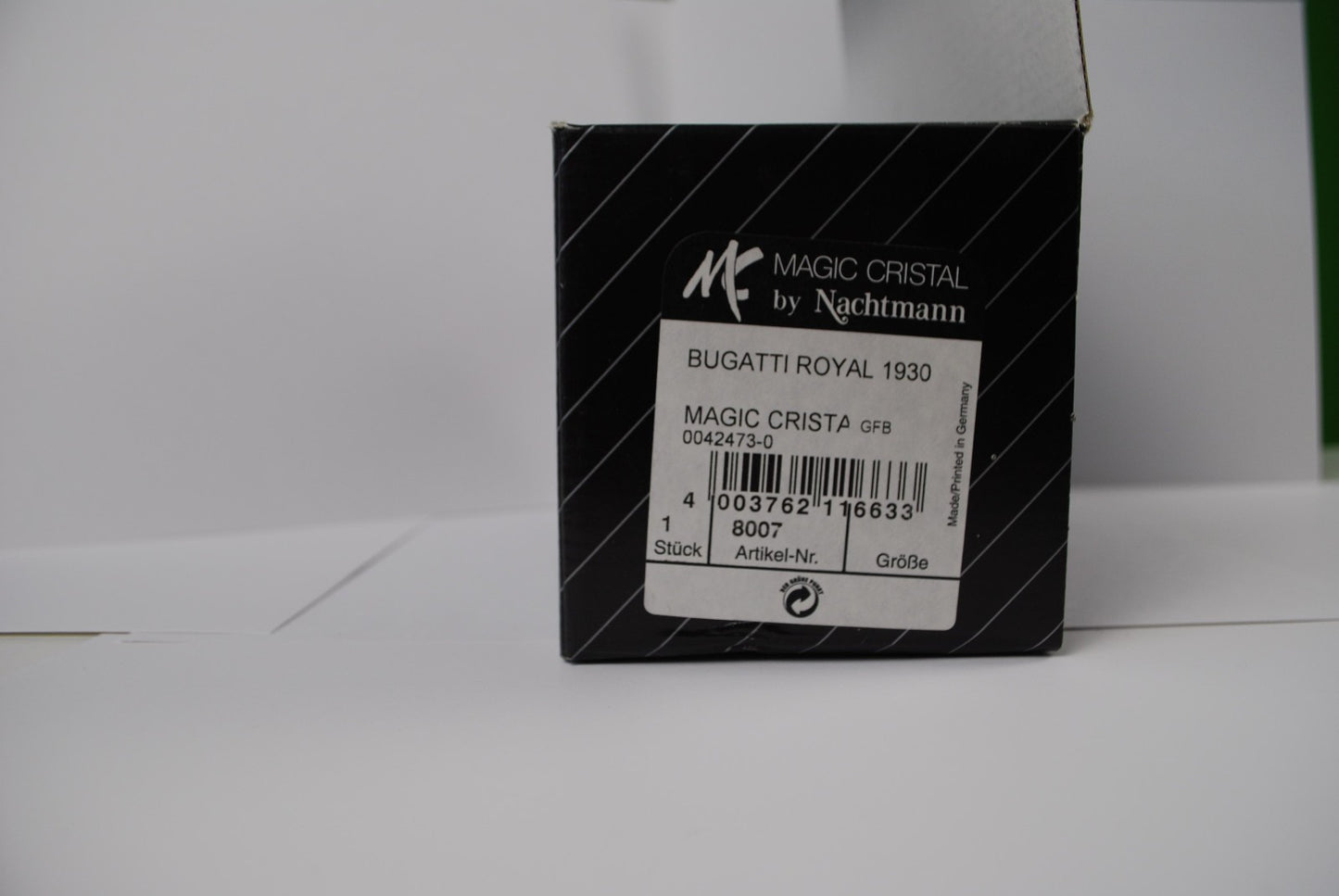 Hofbauer Magic Crystal Bugatti Royal 1930 8700 Glass Car Vehicle Paperweight