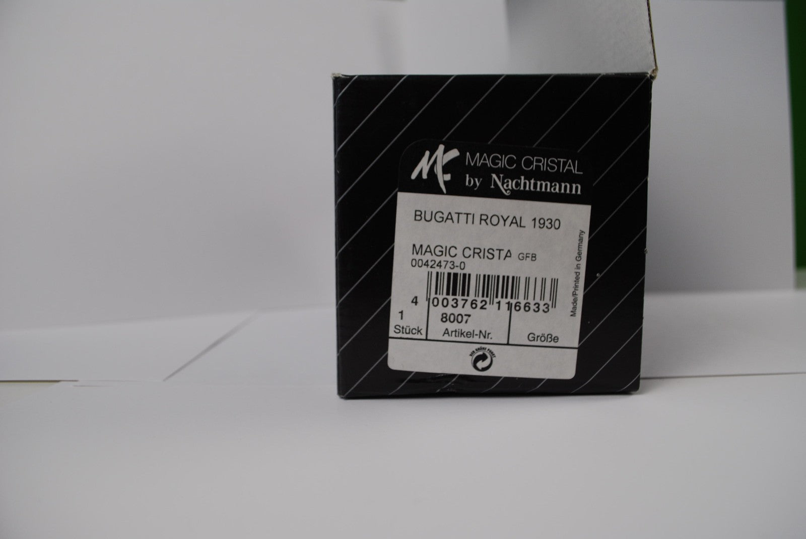 Hofbauer Magic Crystal Bugatti Royal 1930 8700 Glass Car Vehicle Paperweight