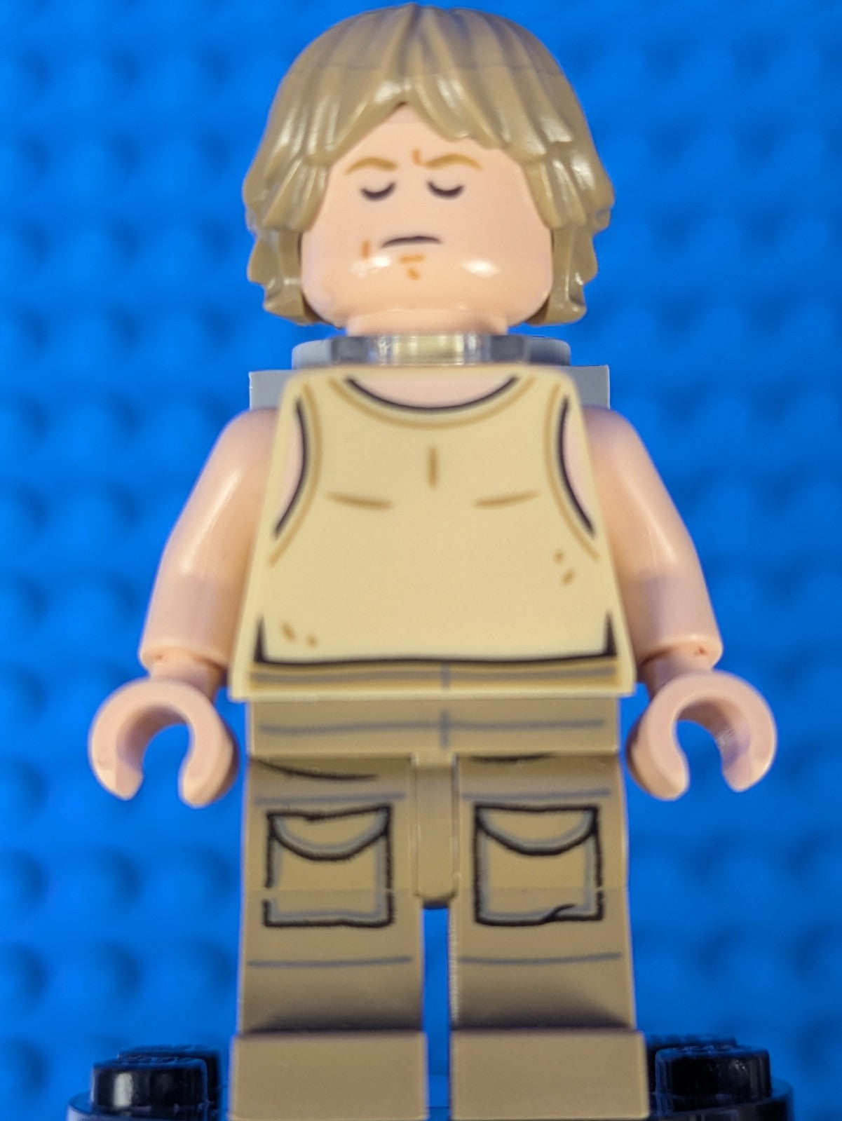 Lego Star Wars: Luke Skywalker (Dagobah, Tan Tank Top) sw1199 Set 75330