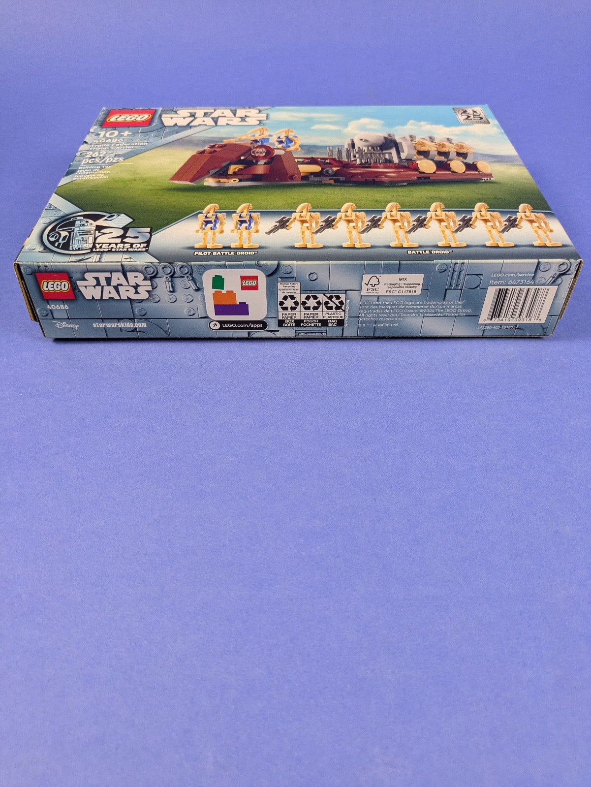 LEGO Star Wars Trade Federation Troop Carrier 40686
