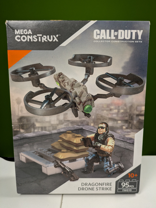 Mega Construx Call Of Duty Dragonfire Drone Strike FMG10 - 95pcs Brand New
