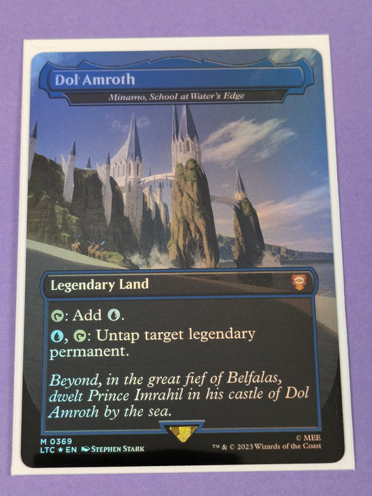 MTG: LOTR: Dol Amroth - Minamo, School at Water's Edge Foil #0369 Mythic - NM
