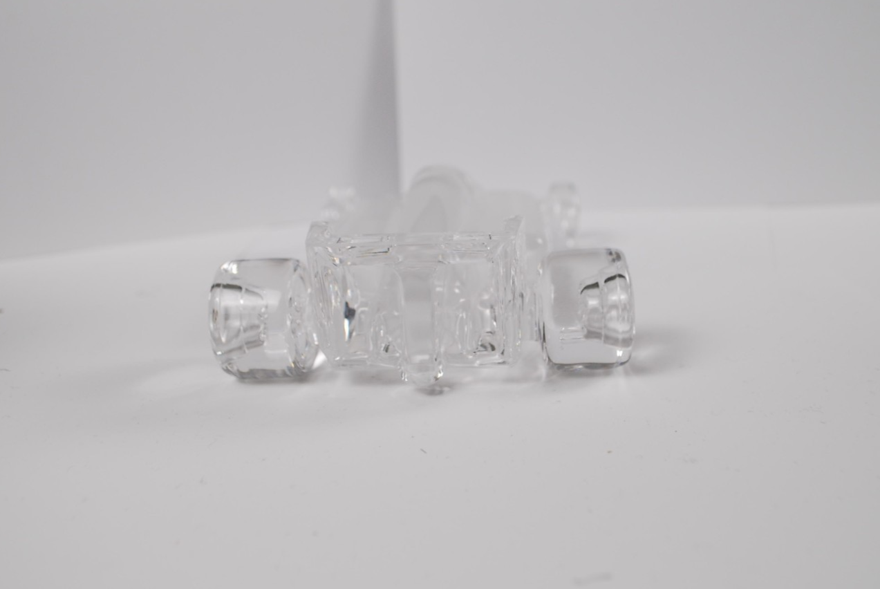 Hofbauer Magic Crystal Formula One Glass Race Car Paperweight