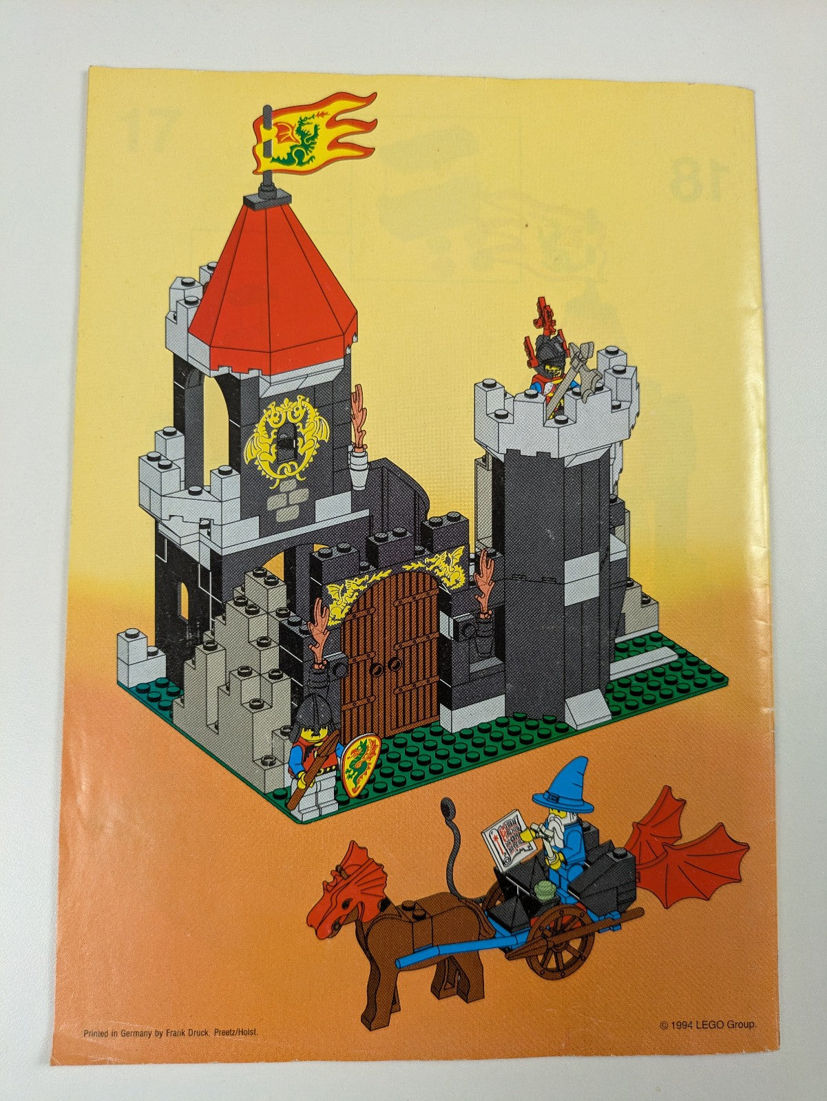 Lego Castle: Dragon Knights: Majisto's Tower Set 1906 - w/ Instructions