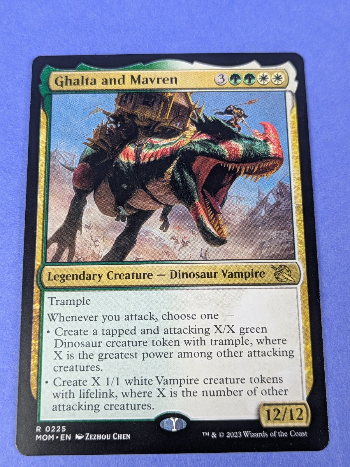 MTG Magic: March of the Machine: Ghalta and Mavren #0225 Rare - NM