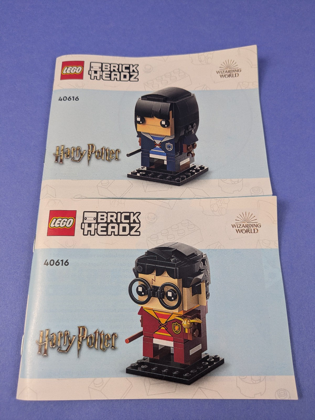 LEGO BrickHeadz Harry Potter & Cho Chang 40616 Complete Set Pre-Owned