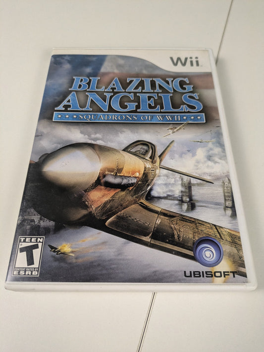 Blazing Angels: Squadrons of WWII (Nintendo Wii, 2007) CIB