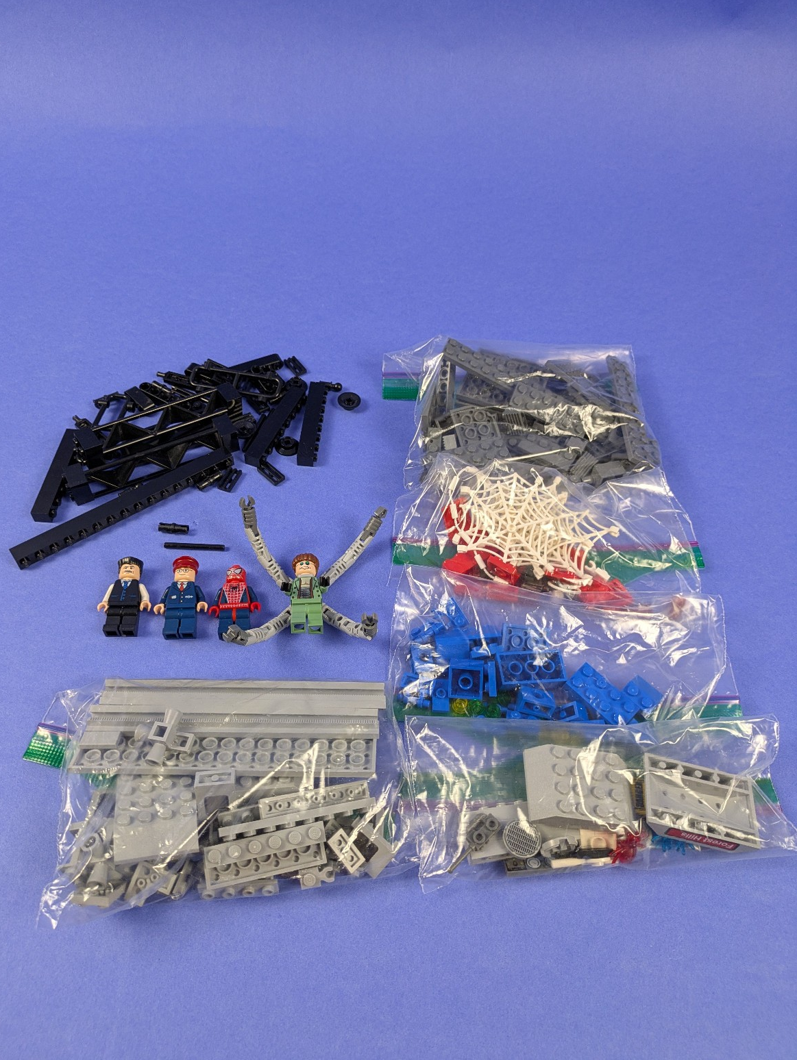 LEGO Spider-Man Spider-Man's Train Rescue 4855 Complete Set Pre-Owned