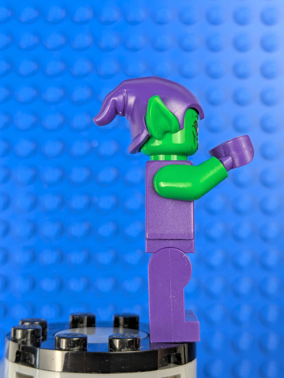 Lego Super Heroes: Spider-Man: Green Goblin - Bright Green Skin sh0813 Set 76219