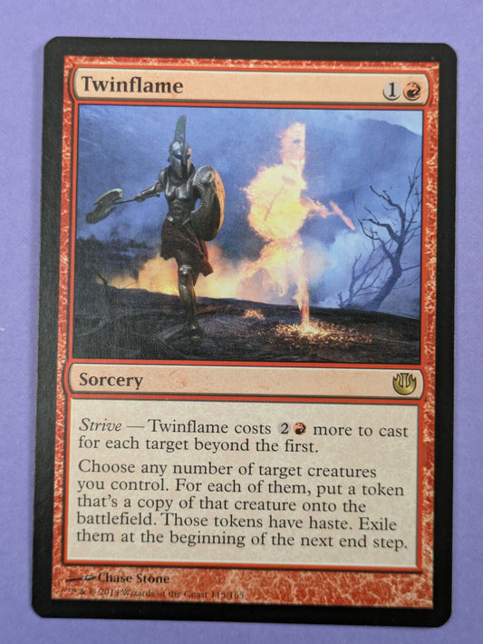 MTG Magic The Gathering: Journey into Nyx: Twinflame Rare #115/165 - NM