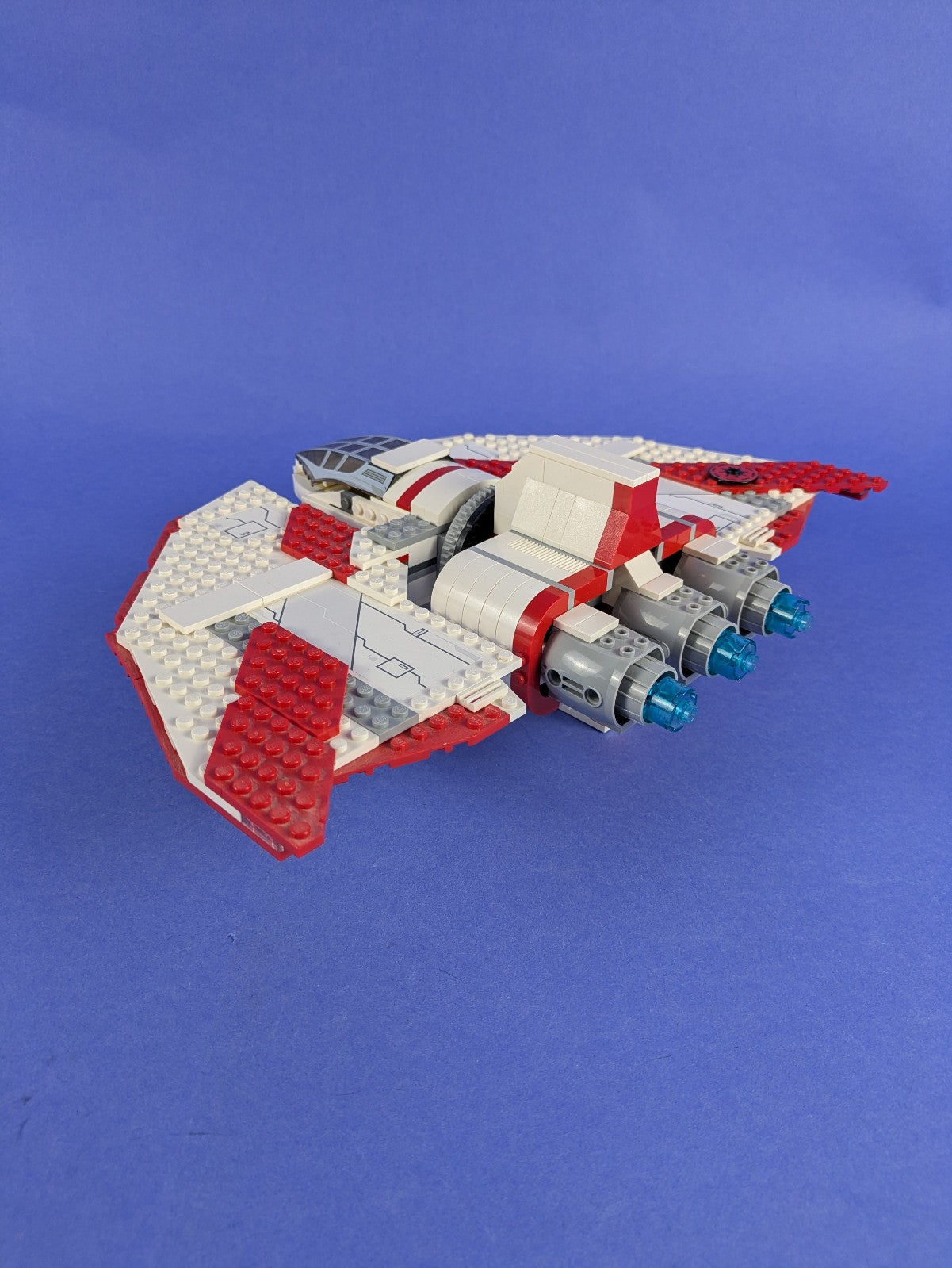 LEGO Star Wars T-6 Jedi Shuttle 7931 Incomplete Set Pre-Owned
